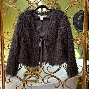 Max Studio All-Over Fringe Women's Jacket.